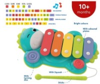 Ксилофон Clementoni Xilo Dino (17263) фото №3 — интернет-магазин Desire.md