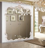 Шкаф КМК Розалия 2 4Д Белый Жемчуг (0543.4-02) фото №3 — интернет-магазин Desire.md