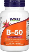 Vitamine NOW B-50 Veg 100cap