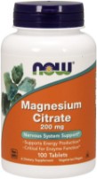 Витамины NOW Magnesium Citrate 200mg 100tab