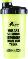 Шейкер для спортивного питания Olimp Shaker You Are So Much Stronger Than You 700ml Green фото №1 — интернет-магазин Desire.md