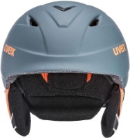 Шлем Uvex Airwing 2 Pro 54-58 Titanium/Orange Mat фото №2 — интернет-магазин Desire.md