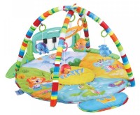 Covor joc pentru copii Baby Mix Bayo Safari (38649) 