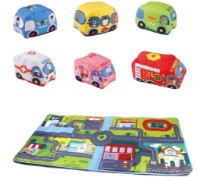 Covor joc pentru copii Baby Mix Bayo Town (41510) 