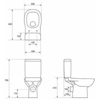 Vas WC Cersanit Facile K30-017