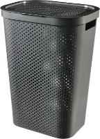 Coș de rufe Curver Infinity Recycled 60L Antracit (245662)