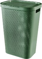 Корзина для белья Curver Infinity Recycled 60L Green (245809)