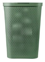 Корзина для белья Curver Infinity Recycled 60L Green (245809) фото №3 — интернет-магазин Desire.md