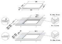 Plită incorporabilă cu inducție Whirlpool WS Q2160 NE imaginea #4 — magazin online Desire.md