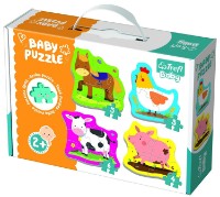 Пазл Trefl 4in1 Baby Classic Farm Animals (36070) фото №2 — интернет-магазин Desire.md