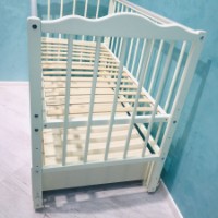 Кроватка Кузя Ангелина Слоновая Кость фото №4 — интернет-магазин Desire.md