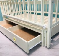 Кроватка Кузя Ангелина Слоновая Кость фото №6 — интернет-магазин Desire.md