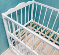 Кроватка Кузя Ангелина Белый фото №6 — интернет-магазин Desire.md