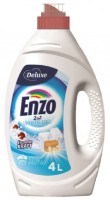 Гель для стирки Deluxe Enzo 2in1 White 4L фото №1 — интернет-магазин Desire.md
