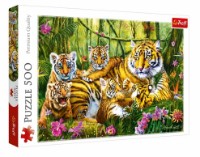 Puzzle Trefl 500 Tiger Family (37350) imaginea #2 — magazin online Desire.md