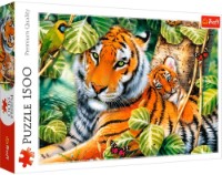 Puzzle Trefl 1500 Tigers (26159) imaginea #2 — magazin online Desire.md