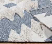 Ковёр Eko Hali Afro Kilim 01 Sky Blue White 1.20x1.80m фото №3 — интернет-магазин Desire.md