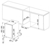 Встраиваемая посудомоечная машина Franke FDW 4510 E8P E фото №2 — интернет-магазин Desire.md