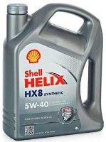 Моторное масло Shell Helix HX8 Synthetic 5W-40 4L