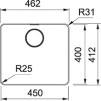 Кухонная мойка Franke Mythos MYX 210-45 Inox фото №3 — интернет-магазин Desire.md