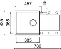 Кухонная мойка Elleci Easy 290 51 Avena (LGY29051) фото №2 — интернет-магазин Desire.md