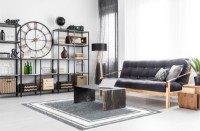 Covor Eko Hali Noa Kilim NK 06 Antrasit Grey 1.55x2.30m imaginea #5 — magazin online Desire.md