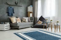 Ковёр Eko Hali Noa Kilim NK 06 Blue White 1.55x2.30m фото №6 — интернет-магазин Desire.md