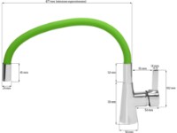 Смеситель для кухни Fala 75709 фото №2 — интернет-магазин Desire.md