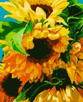 Tablou pe numere Artissimo Sunflower 40x50cm (PN2012)