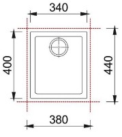 Кухонная мойка Plados One ON4110IT NS N1 Pure White фото №2 — интернет-магазин Desire.md