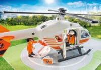 Вертолёт Playmobil City Life: Rescue Helicopter (PM70048)