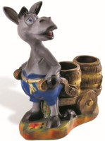 Figurina gradina ArtFigure Magarus cu roaba (4.118)