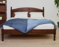 Кровать MobiCasa L-207 160x200 Nut фото №1 — интернет-магазин Desire.md