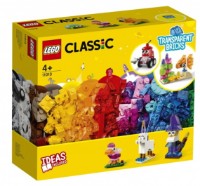 Set de construcție Lego Classic: Creative Transparent Bricks (11013)