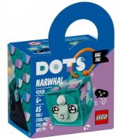 Брелок Lego Dots: Bag Tag Narwhal (41928) фото №3 — интернет-магазин Desire.md
