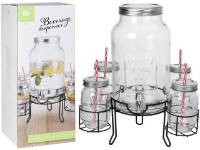 Набор для напитков EH Beverage Dispenser Set 5pcs (38916) фото №1 — интернет-магазин Desire.md