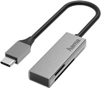 Картридер Hama Type C USB 3.0 Aluminium (200131)