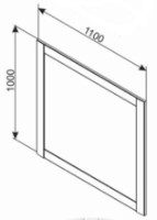 Panou decorativ pentru dulap Ambianta Eldorado Panel Cremona imaginea #2 — magazin online Desire.md