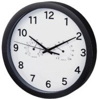 Настенные часы Hama Pure Plus Black (186342) фото №2 — интернет-магазин Desire.md