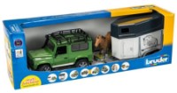 Машина Bruder Land Rover Defender with horse trailer (02592) фото №3 — интернет-магазин Desire.md