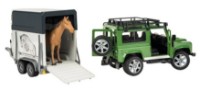Машина Bruder Land Rover Defender with horse trailer (02592) фото №4 — интернет-магазин Desire.md