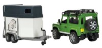 Машина Bruder Land Rover Defender with horse trailer (02592) фото №5 — интернет-магазин Desire.md