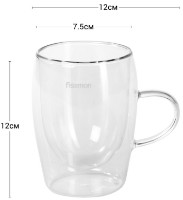 Набор кружек Fissman Raf 6443 2pcs фото №3 — интернет-магазин Desire.md