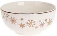 Bol Siaki Gold Rim Stars White 13cm (22233) imaginea #2 — magazin online Desire.md