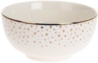Пиала Siaki Gold Rim Stars White 13cm (22233)