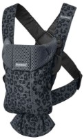 Marsupiu pentru copii BabyBjorn Mini Anthracite/Leopard 3D Mesh (021078E1) imaginea #4 — magazin online Desire.md