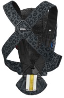 Marsupiu pentru copii BabyBjorn Mini Anthracite/Leopard 3D Mesh (021078E1) imaginea #5 — magazin online Desire.md