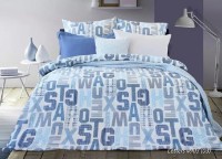 Lenjerie de pat Blakit Satin 4251 Letters imaginea #2 — magazin online Desire.md