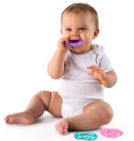 Inel gingival Bright Starts Chill&Teethe Pink (8673) imaginea #3 — magazin online Desire.md