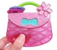 Inel gingival Bright Starts Pretty In Pink (9063) imaginea #3 — magazin online Desire.md